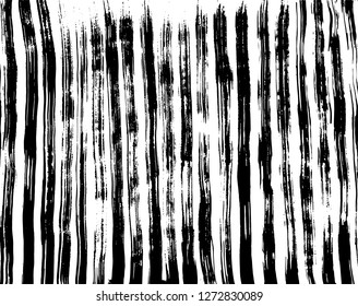 Brush grunge pattern. White and black vector.
