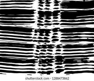 Brush grunge pattern. White and black vector.