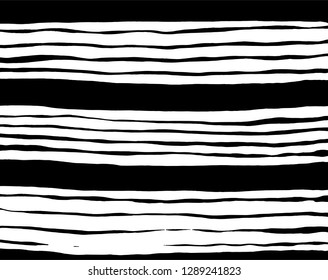 Brush grunge pattern. White and black vector.