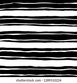 Brush grunge pattern. White and black vector.