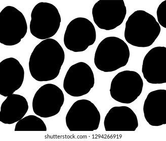 Brush grunge pattern. White and black vector.