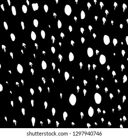 Brush grunge pattern. White and black vector.