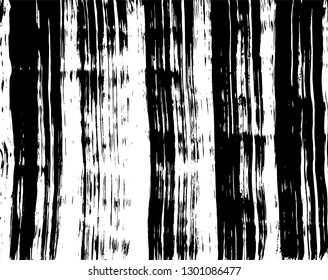 Brush grunge pattern. White and black vector.