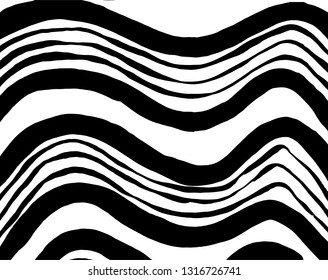 Brush grunge pattern. White and black vector.