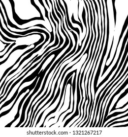 Brush grunge pattern. White and black vector.