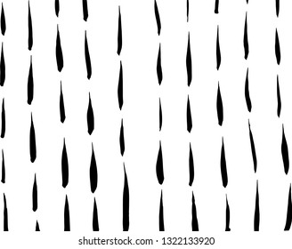 Brush grunge pattern. White and black vector.