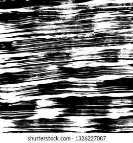 Brush grunge pattern. White and black vector.