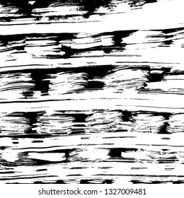 Brush grunge pattern. White and black vector.