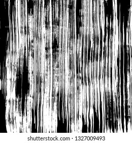 Brush grunge pattern. White and black vector.