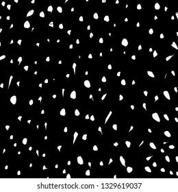 Brush grunge pattern. White and black vector.
