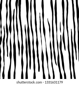 Brush grunge pattern. White and black vector.
