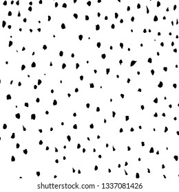 Brush grunge pattern. White and black vector.