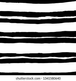 Brush grunge pattern. White and black vector.