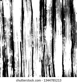 Brush grunge pattern. White and black vector.