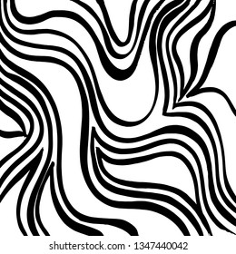 Brush grunge pattern. White and black vector.