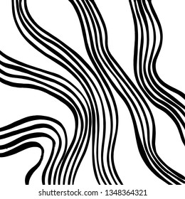 Brush grunge pattern. White and black vector.