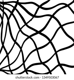 Brush grunge pattern. White and black vector.