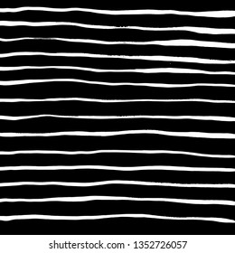 Brush grunge pattern. White and black vector.
