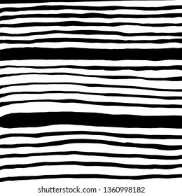 Brush grunge pattern. White and black vector.