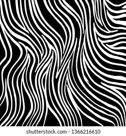Brush grunge pattern. White and black vector.