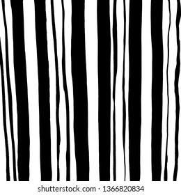 Brush grunge pattern. White and black vector.