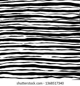 Brush grunge pattern. White and black vector.