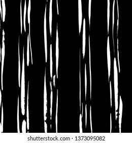 Brush grunge pattern. White and black vector.