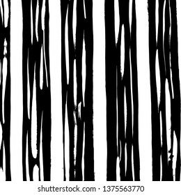 Brush grunge pattern. White and black vector.
