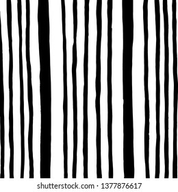 Brush grunge pattern. White and black vector.
