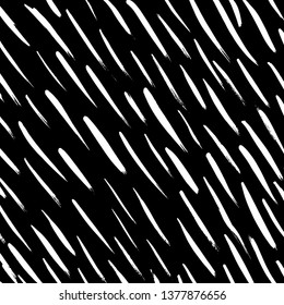 Brush grunge pattern. White and black vector.