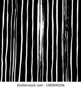 Brush grunge pattern. White and black vector.