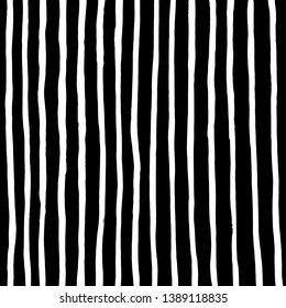 Brush grunge pattern. White and black vector.