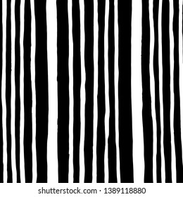 Brush grunge pattern. White and black vector.