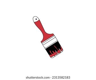 brush hand drawn icon design