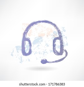 Brush headphone icon.