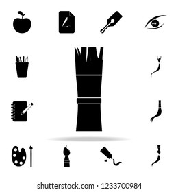 brush icon. Art and painting icons universal set for web and mobile