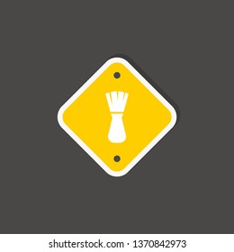 brush icon for face
