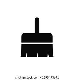 brush icon flat template  design 