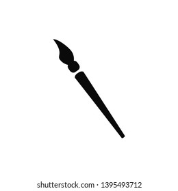 brush icon flat template  design 