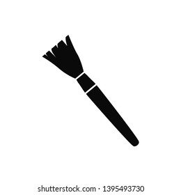 brush icon flat template  design 