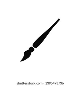 brush icon flat template  design 