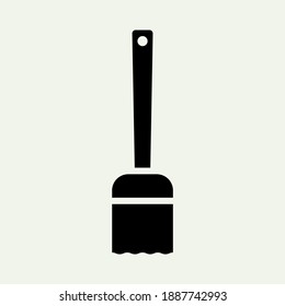 Pinselsymbol für Grafikdesign-Projekte
