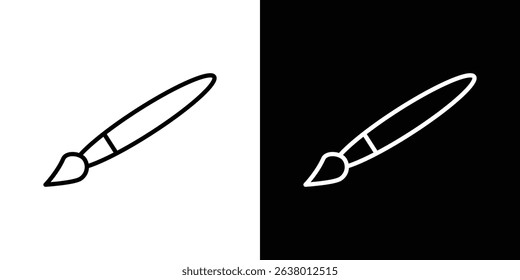 Brush icon Graphic vector set for ui design