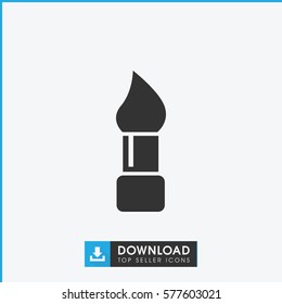 brush icon illustration isolated vector sign symbol