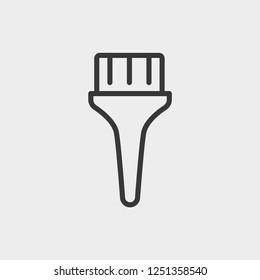 Brush icon isolated on background. Healthcare symbol modern, simple, vector, icon for website design, mobile app, ui. Vector Illustration