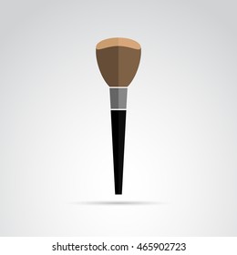Brush icon isolated on white background. Vector art.