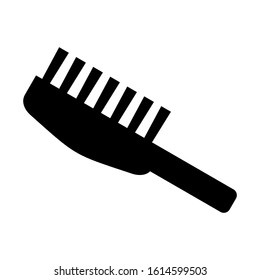 brush icon isolated sign symbol vector illustration - high quality black style vector icons
