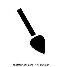 brush  icon or logo isolated sign symbol vector illustration - high quality black style vector icons
