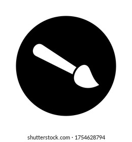 brush  icon or logo isolated sign symbol vector illustration - high quality black style vector icons
