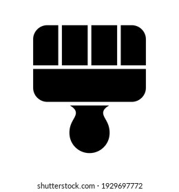 brush icon or logo isolated sign symbol vector illustration - high quality black style vector icons
